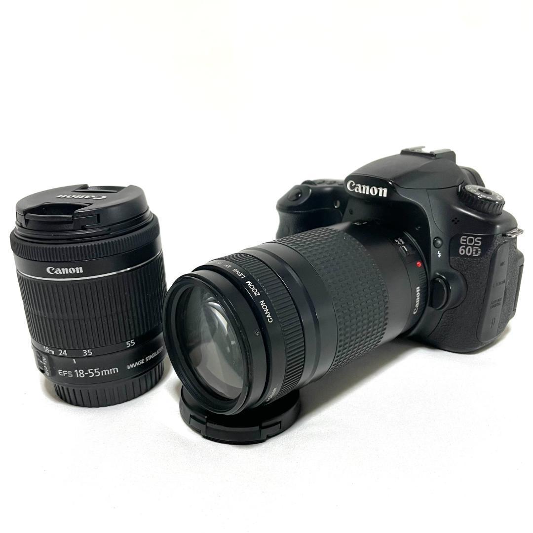 表現力を高めたい人へ❣️ Canon EOS 60D 超望遠ダブルレンズセット✨
