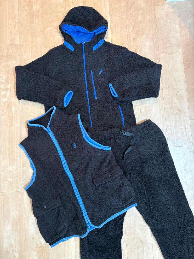 GRAMICCI・グラミチ(フリース・ボア)3点セットアップ