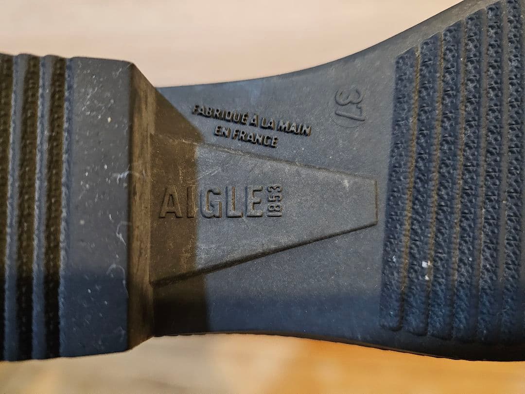 AIGLE ミリカ ボッティロン ラバーブーツ / クリーナーつき