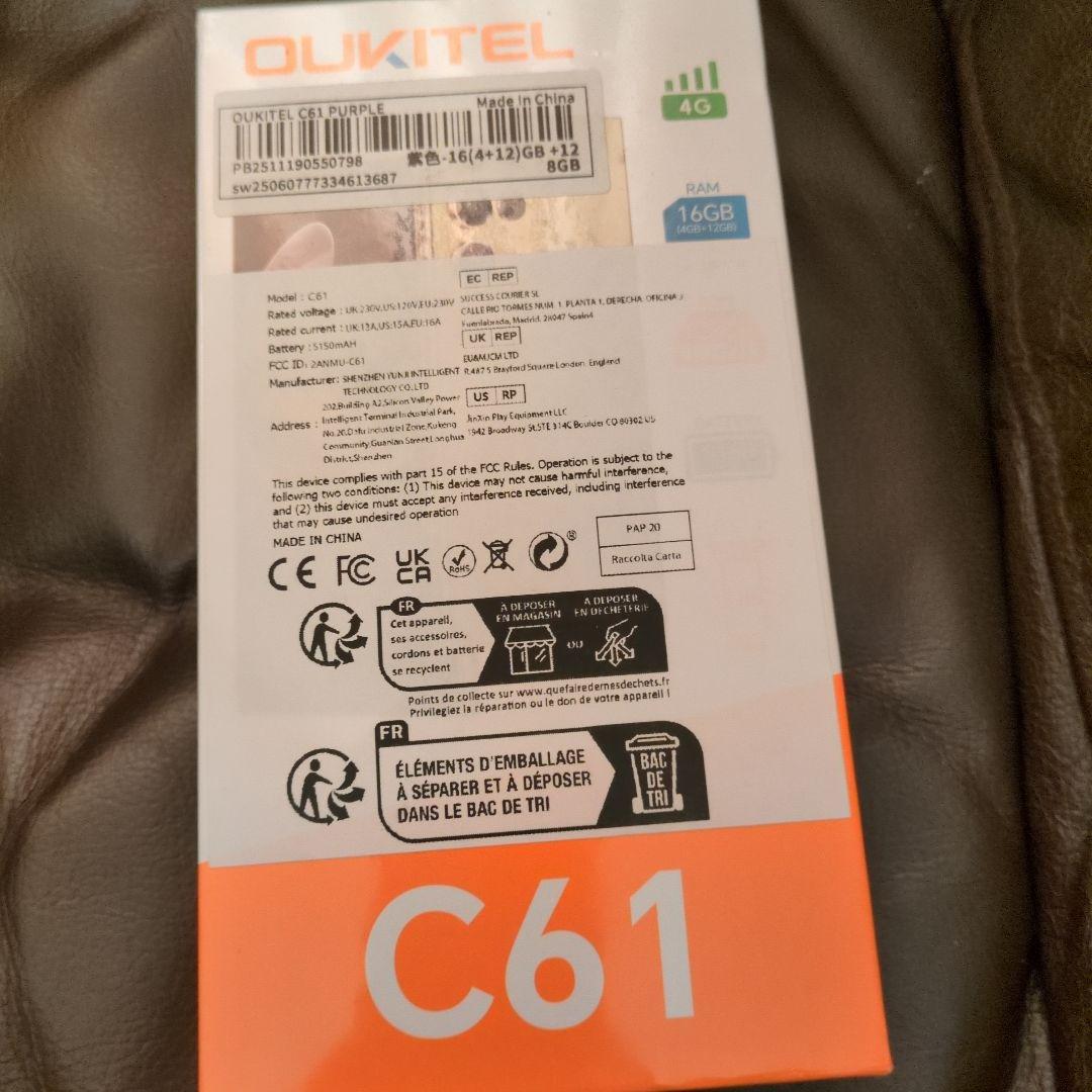 お値下しました・OUKITEL OUKITEL C61 16GB+128GB/
