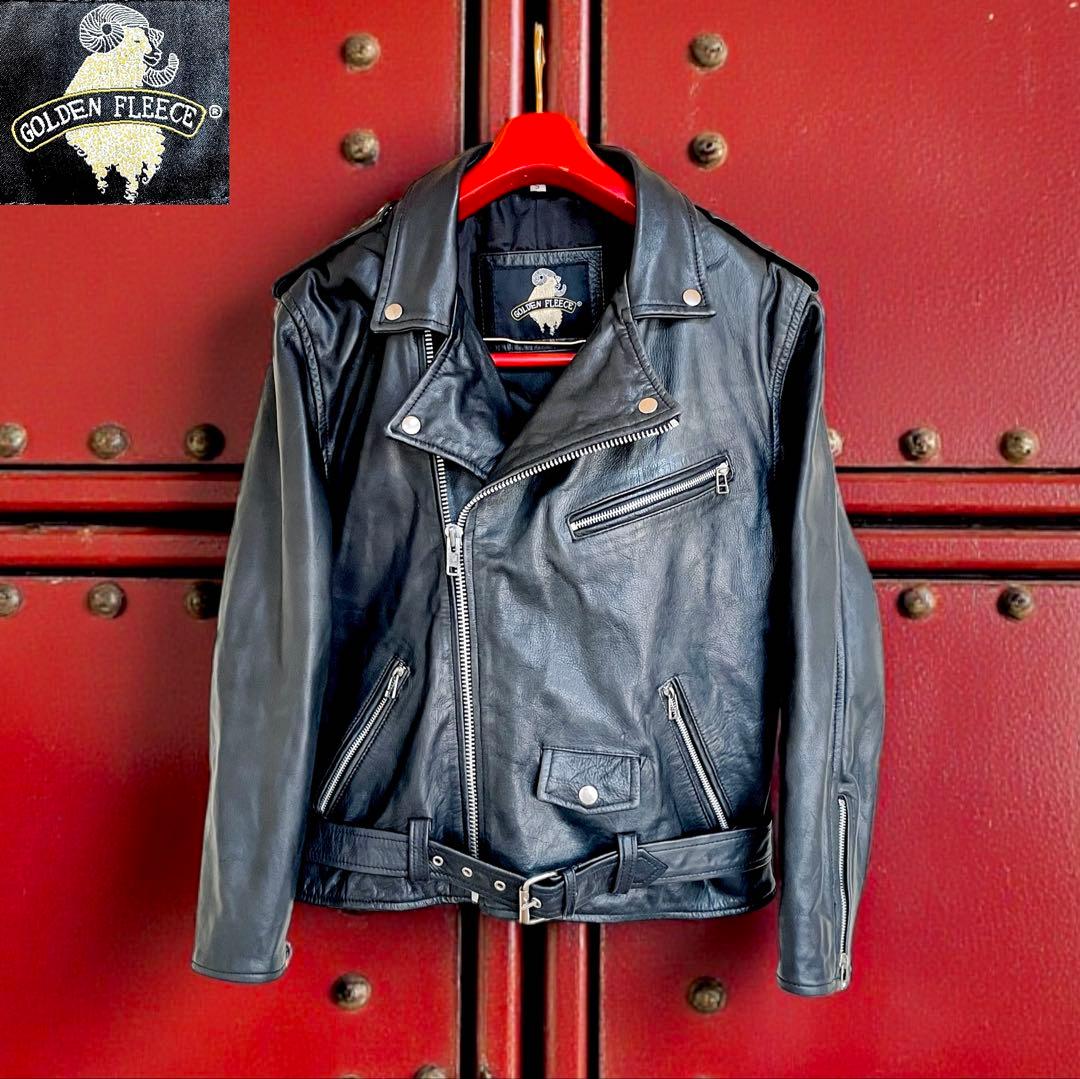 80〜90s vintage GOLDEN FLEECE ライダースジャケット