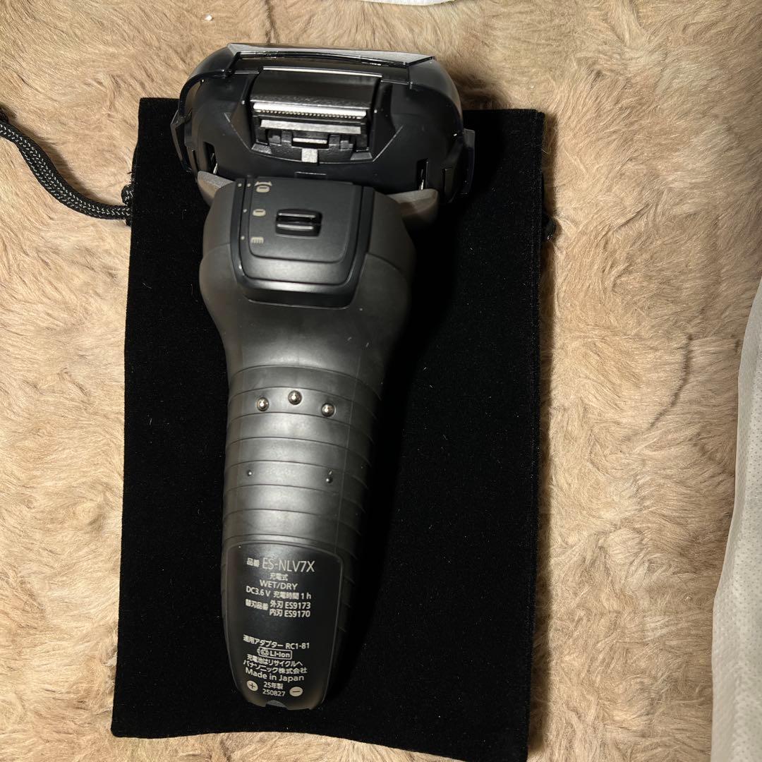 Panasonic ES-NLV7X-K（ブラック）シェーバー