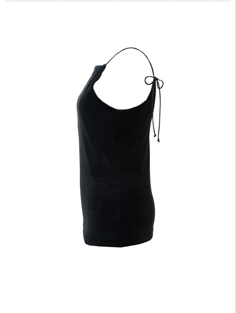 シーニュ　ベロアキャミソール Maw　ブラック