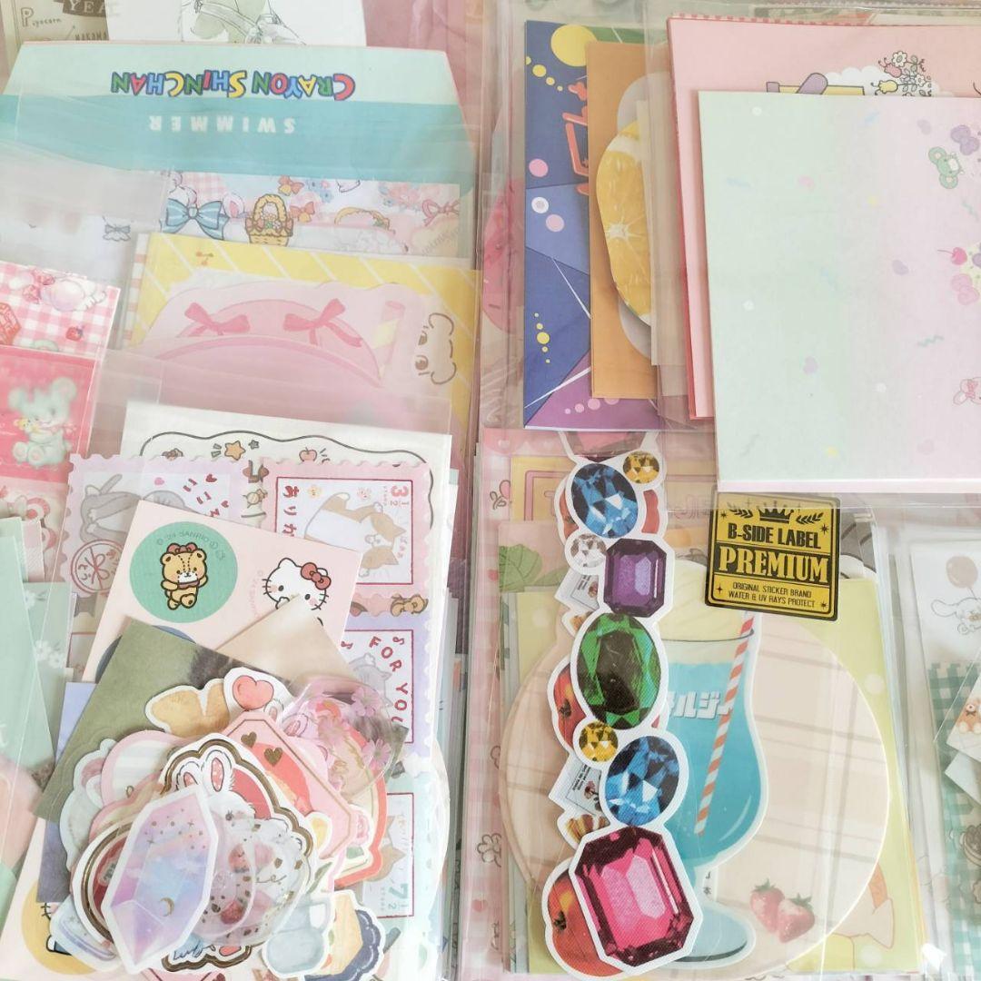 ２kg　メモ帳　マイメロ　キティ　大量　まとめ売り　サンリオ　ディズニー　マステ