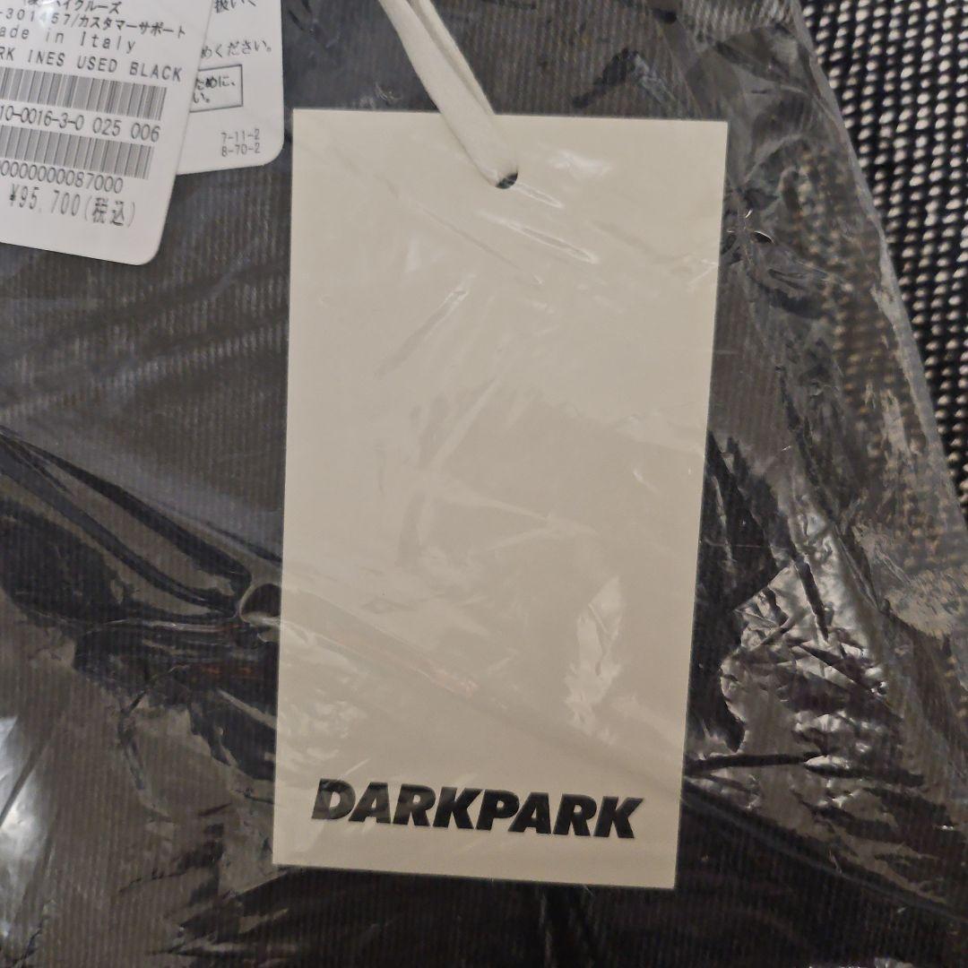 【DARKPARK/ダークパーク】 INES USED BLACK デニム