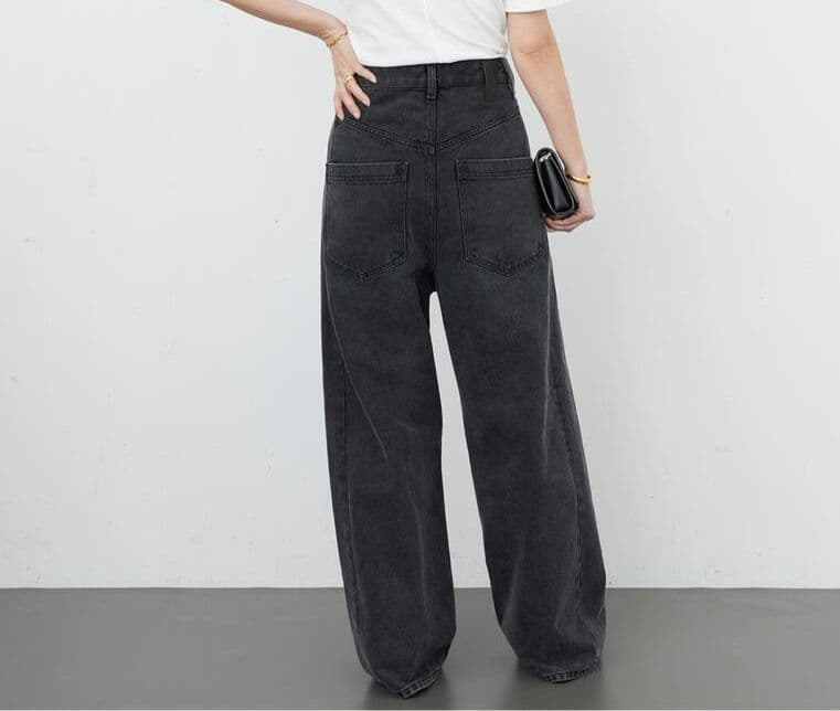 【DARKPARK/ダークパーク】 INES USED BLACK デニム