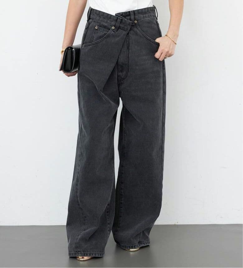 【DARKPARK/ダークパーク】 INES USED BLACK デニム