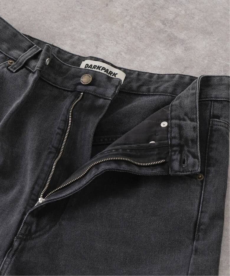 【DARKPARK/ダークパーク】 INES USED BLACK デニム