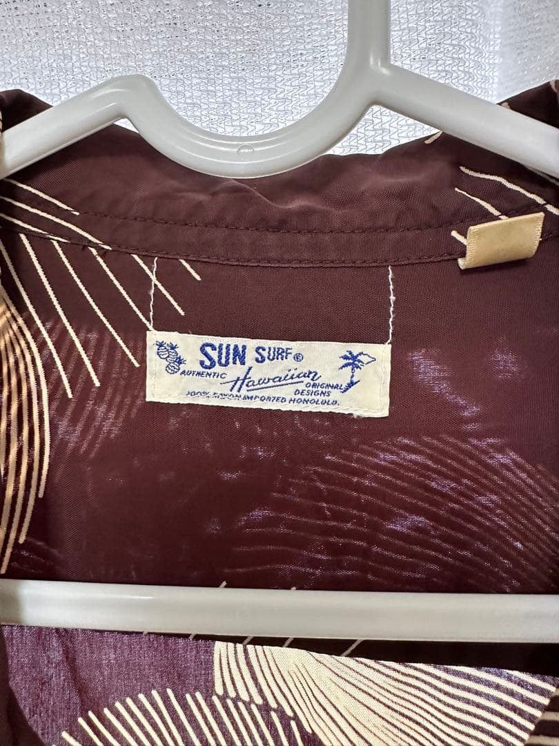 SUN SURF アロハシャツ デュークスシェル　Mサイズ