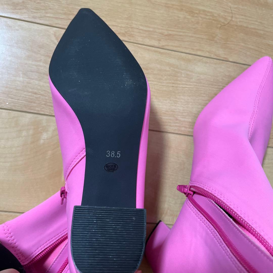 未使用　メゾンスペシャル　ブーツ　38.5