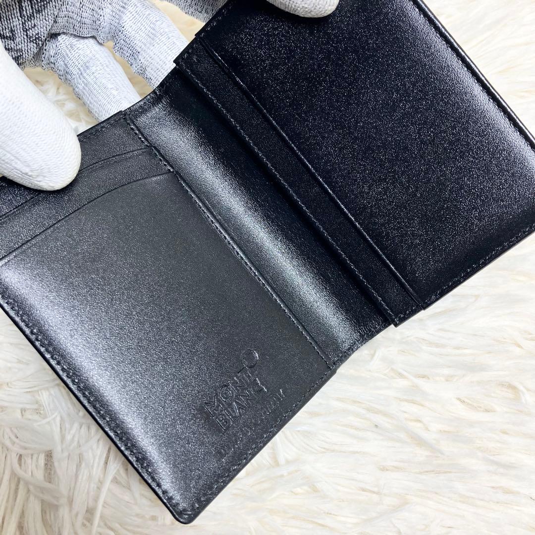 【極美品】 モンブラン カードケース 名刺入れ ブラック