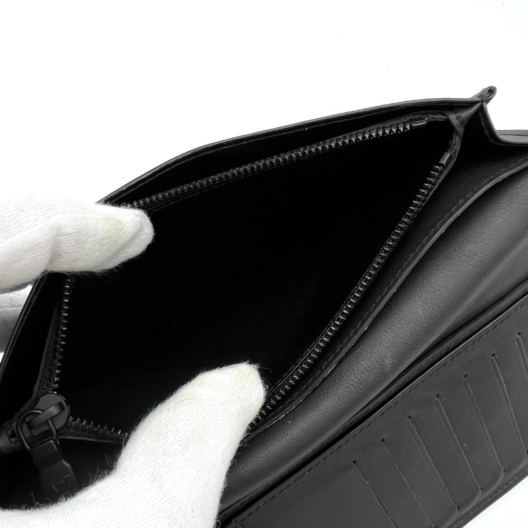 【最高級美品】ルイヴィトン モノグラム シャドウ ブラザ 新型 長財布 A556