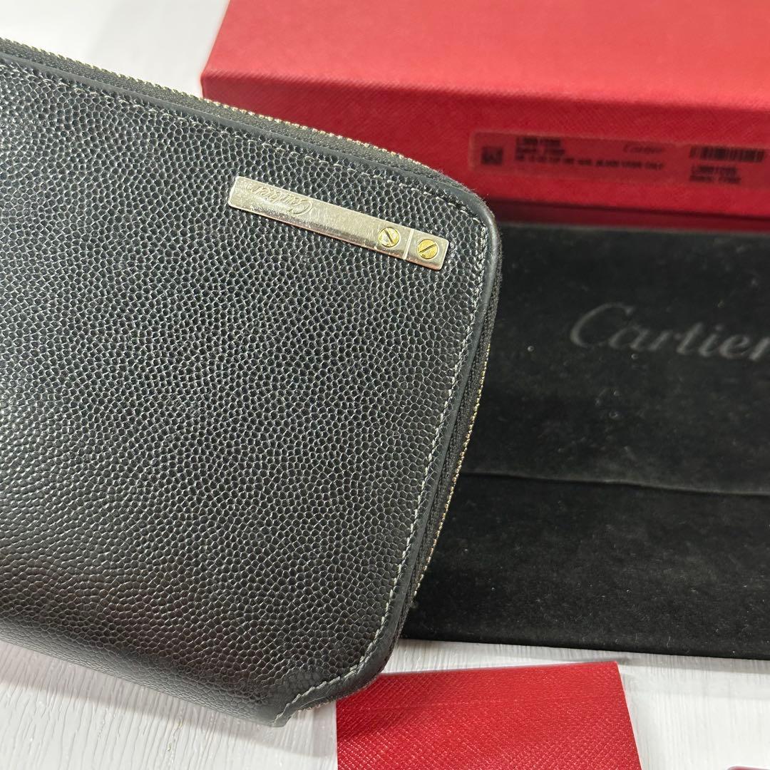 新品同様‼️ カルティエ　Cartier サントス　長財布　ジッピーウォレット
