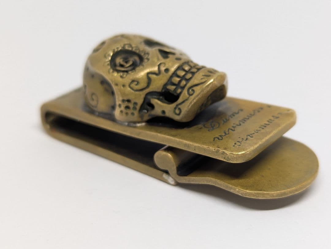 galcia　マネークリップ　希少　スカル