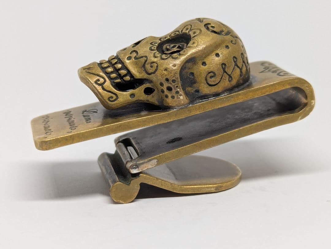 galcia　マネークリップ　希少　スカル