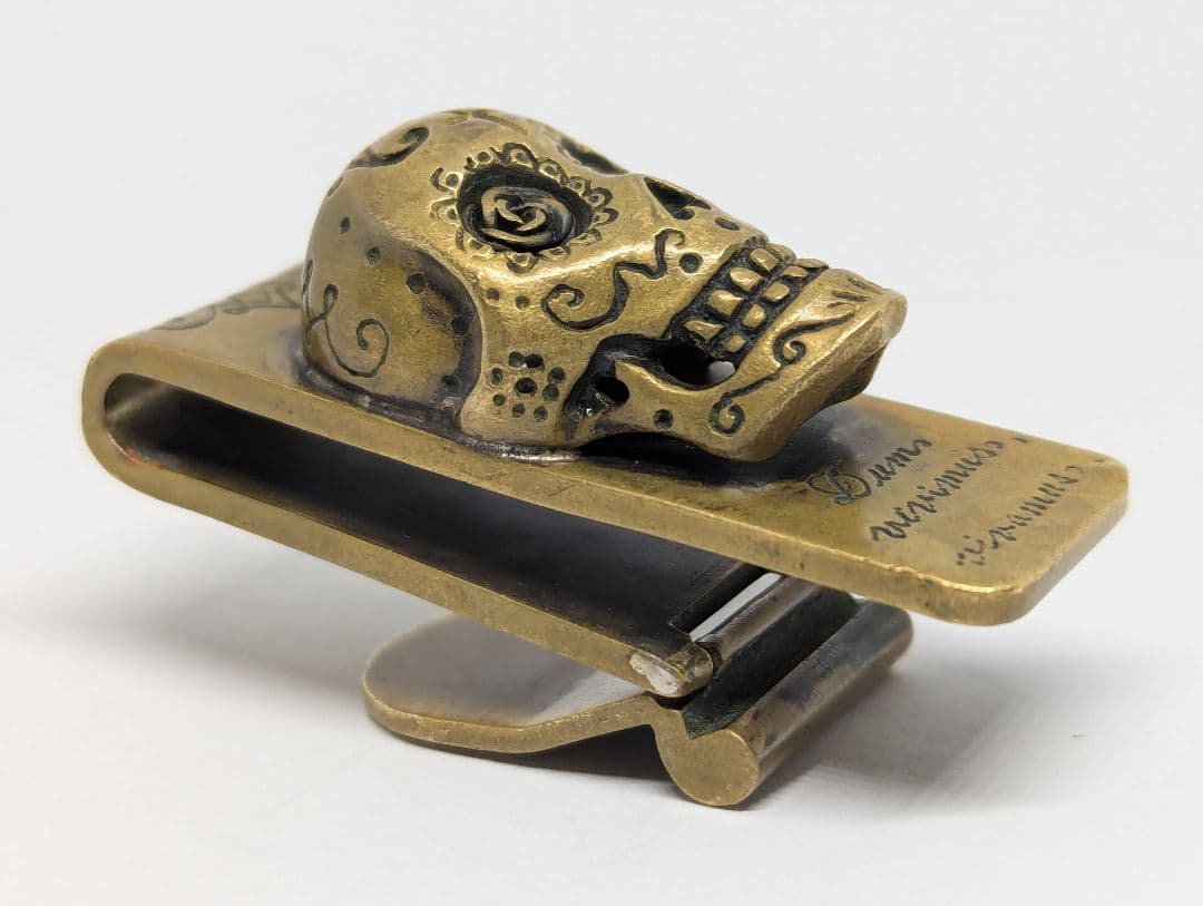 galcia　マネークリップ　希少　スカル