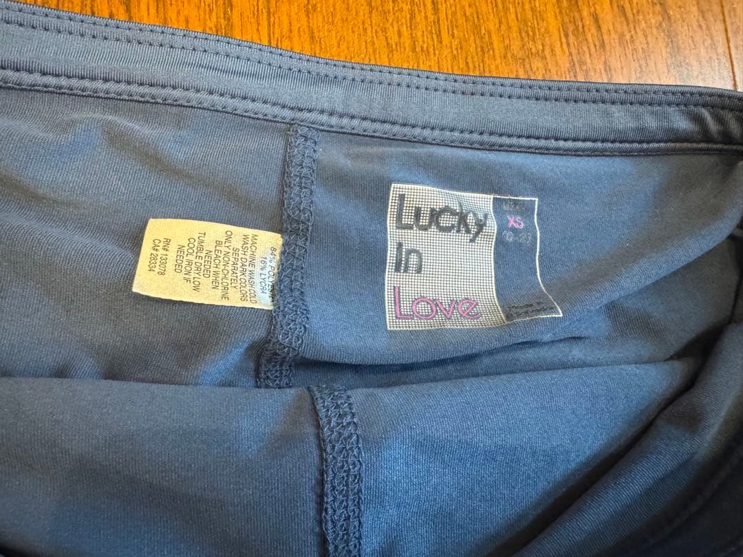 ☆新品☆ Lucky in love 海外テニスウェア スコート　US-XS