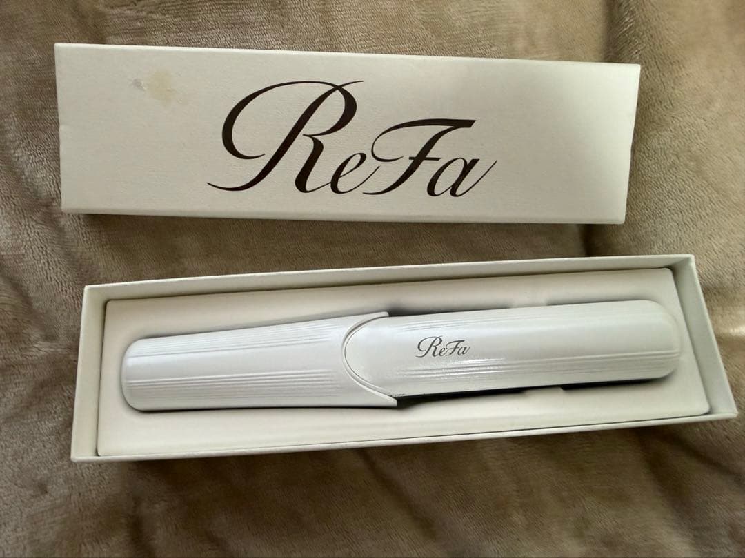 ReFaリファビューテック フィンガーアイロン　ホワイト