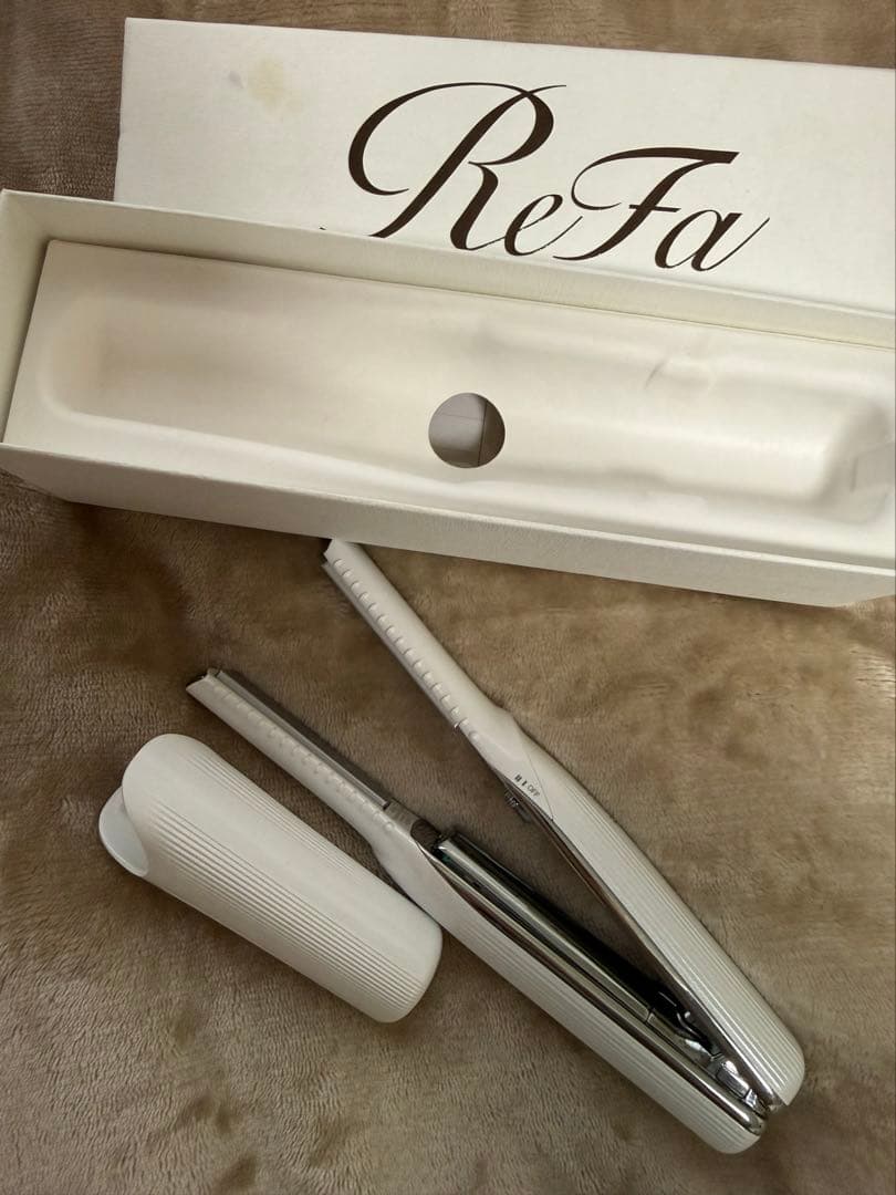 ReFaリファビューテック フィンガーアイロン　ホワイト