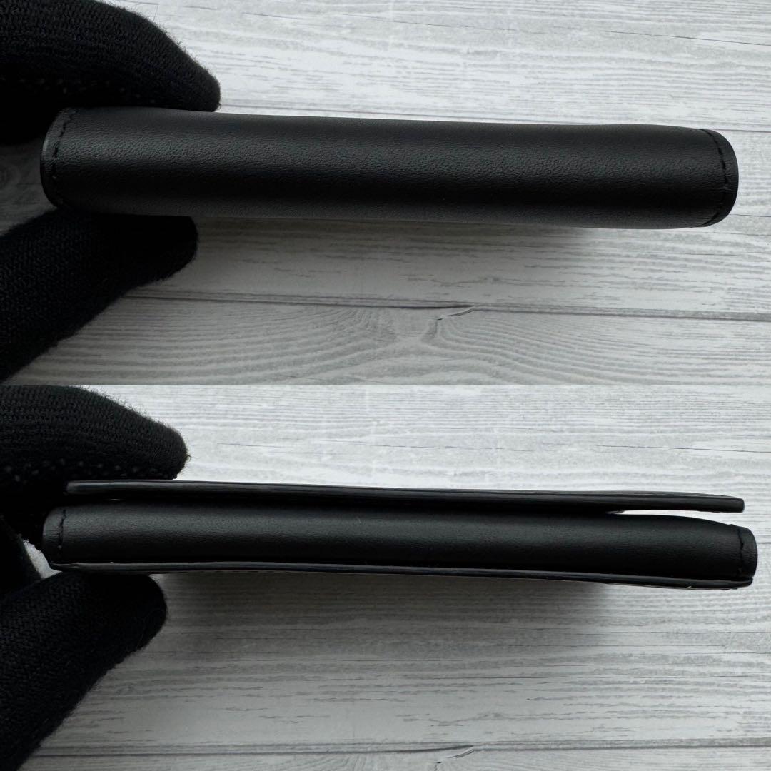 【美品】PaulSmith　名刺入れ　カードケース　レザー　ブラック　車