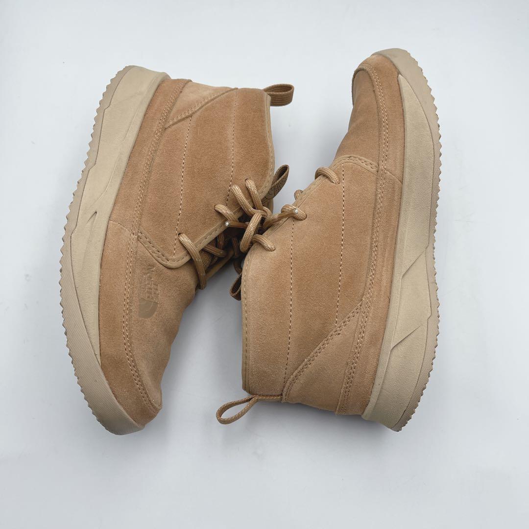 靴 THE NORTH FACE W Nuptse Chukka Suede