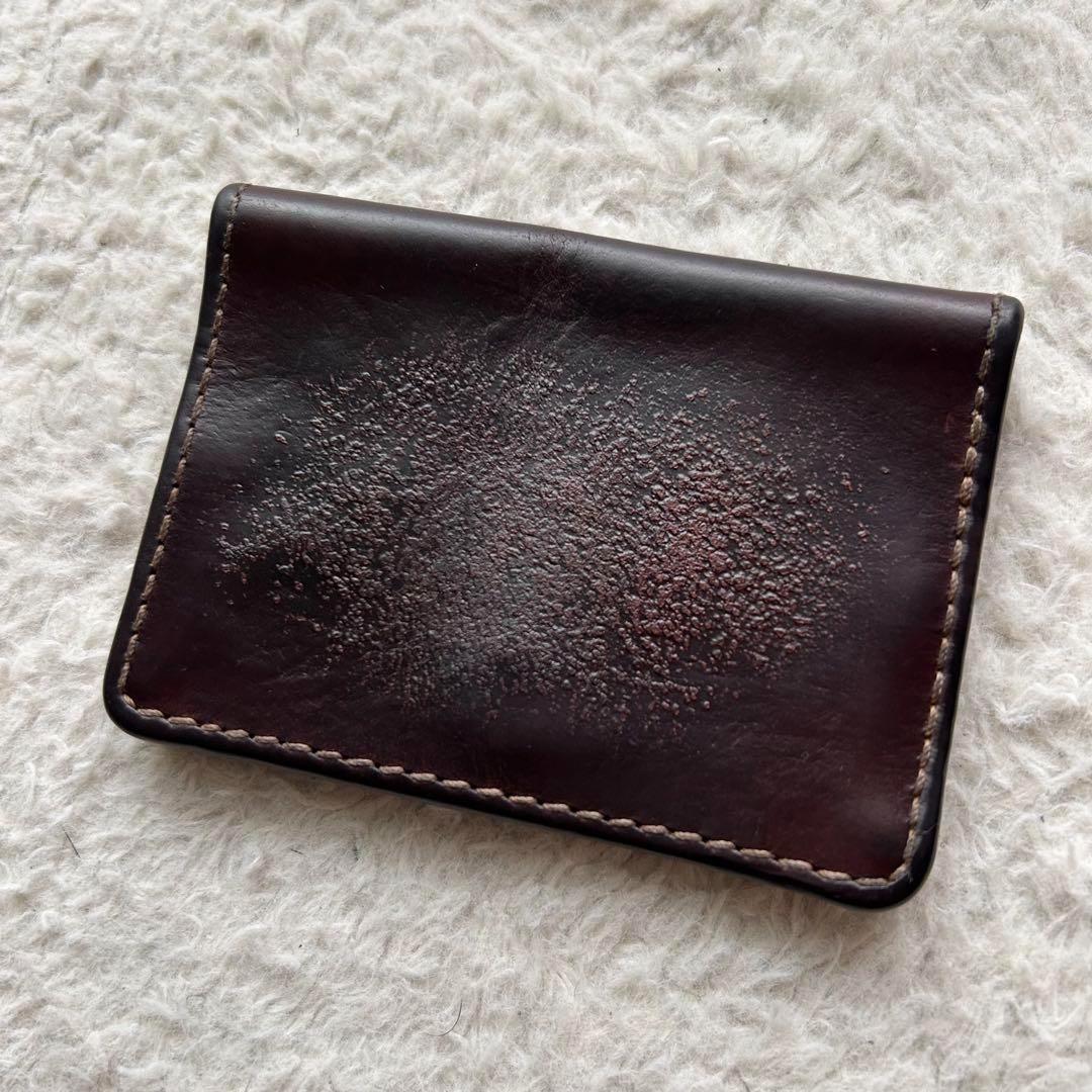 【激レア】ダブルアールエル ケース 小銭入れ レザー コンチョボタン 茶色