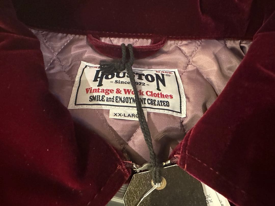 HOUSTON VELVETEN 別珍ベトナムジャケット