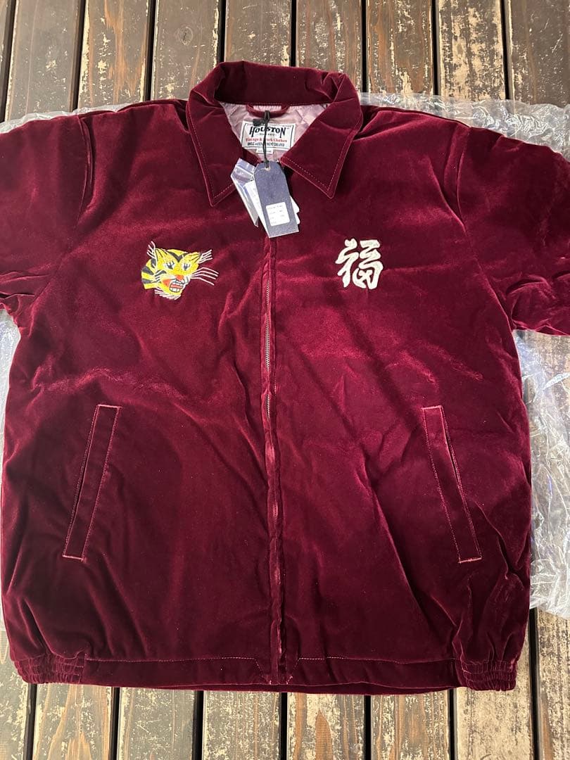 HOUSTON VELVETEN 別珍ベトナムジャケット