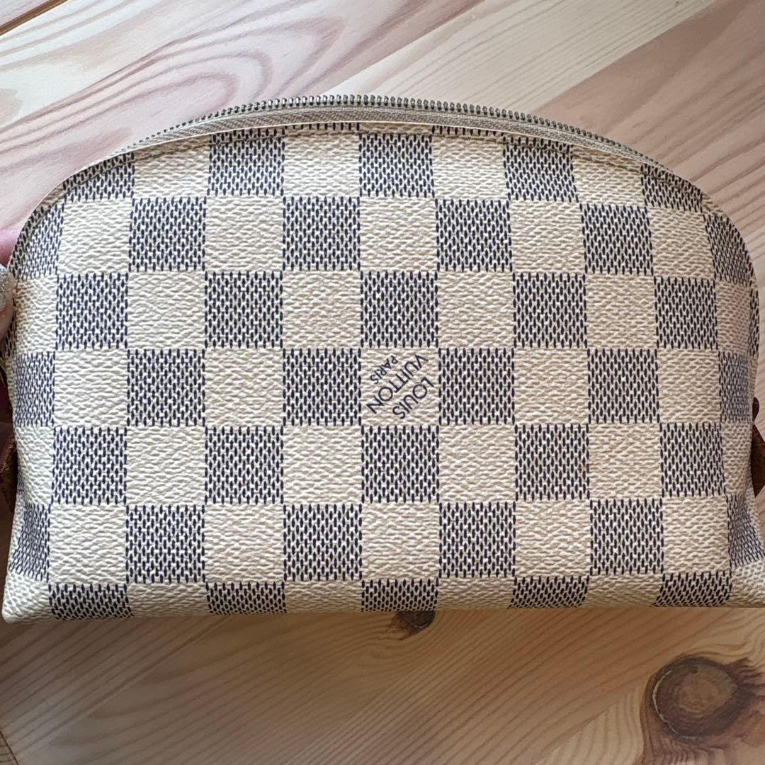 ルイ・ヴィトン ポーチ ダミエ アズール ポシェット コスメティック