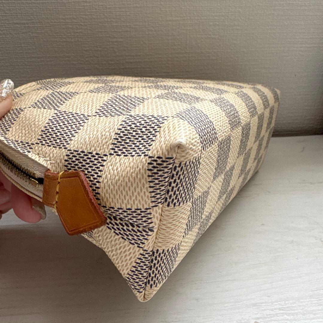 ルイ・ヴィトン ポーチ ダミエ アズール ポシェット コスメティック