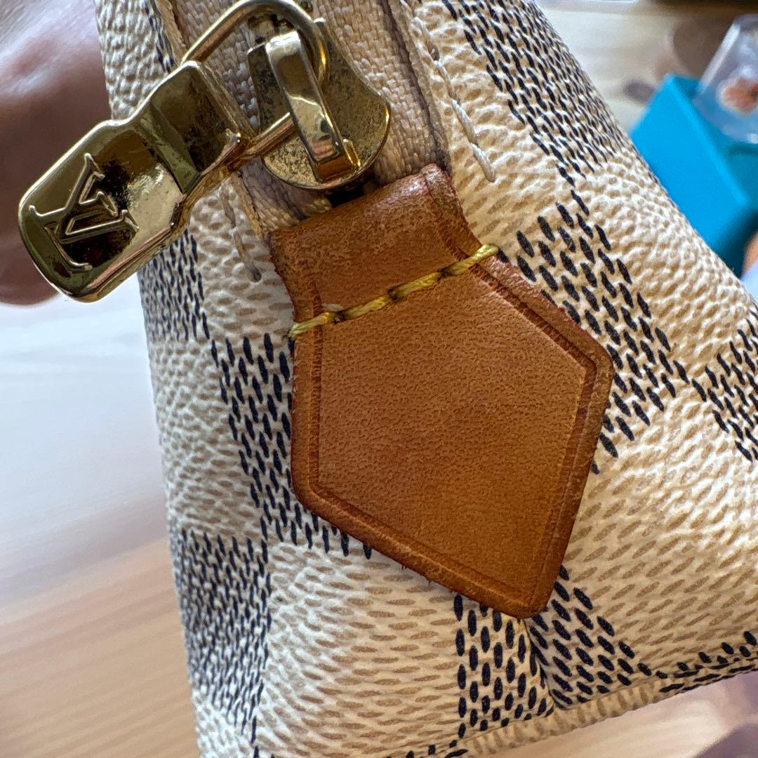 ルイ・ヴィトン ポーチ ダミエ アズール ポシェット コスメティック