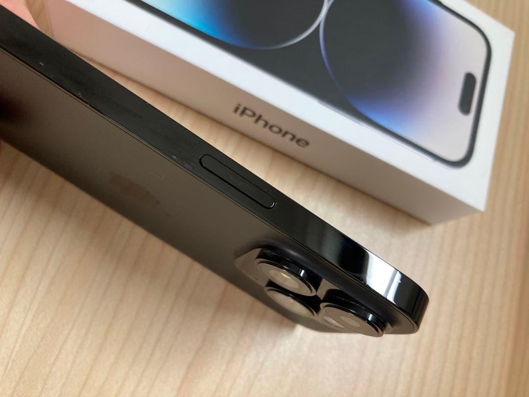 iPhone 14 Pro スペースブラック 512gb 背面割れあり