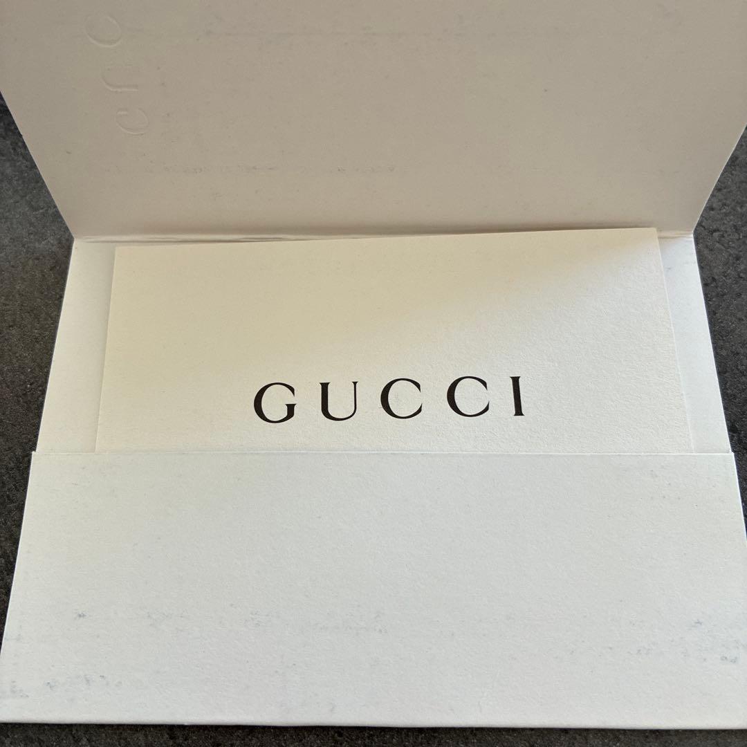 GUCCI GGパターン グレー マフラー　証明カード付き