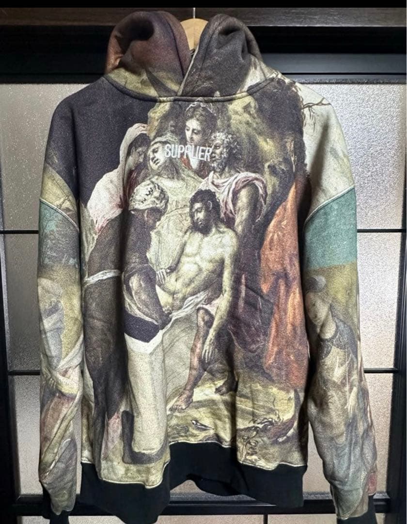 Aaaa　SUPPLIER アートプリント パーカー M