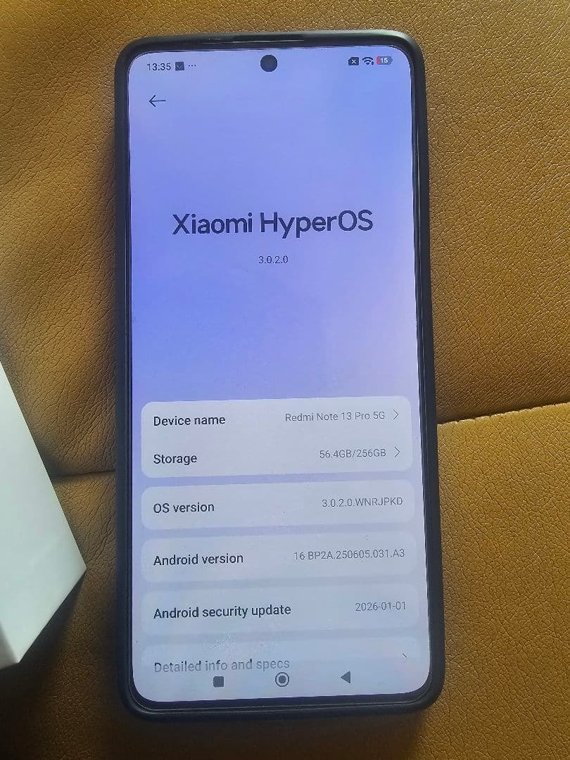 Redmi Note 13 Pro 5G 256GB ケース付き