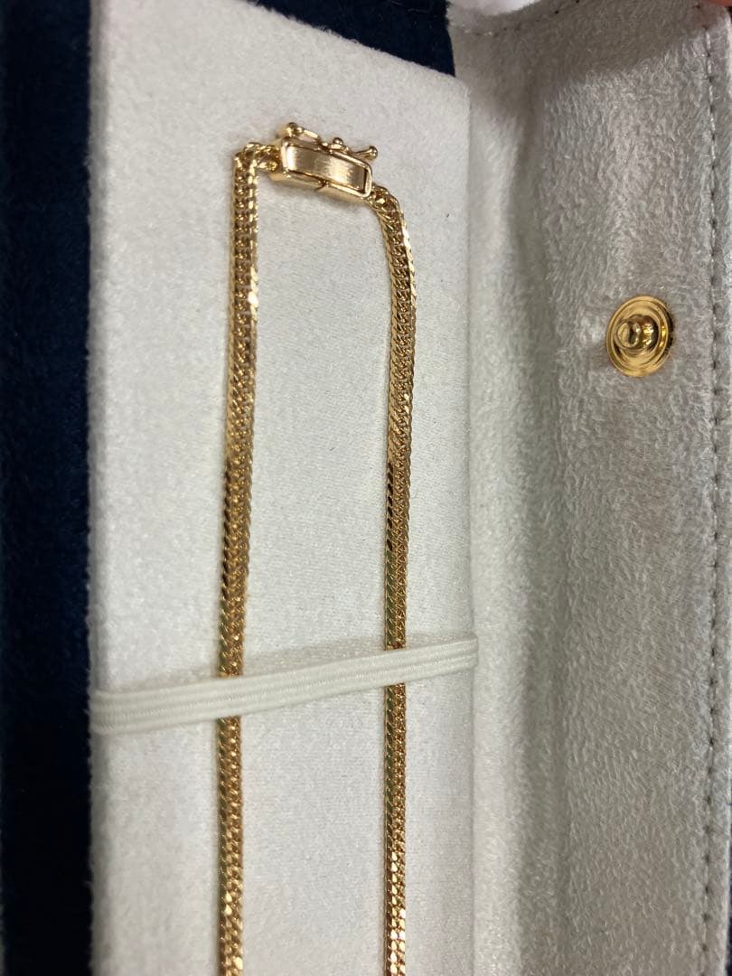 付属品無し格安早い者勝ち！未使用品　送料無料　喜平ネックレスK18YG約45cm