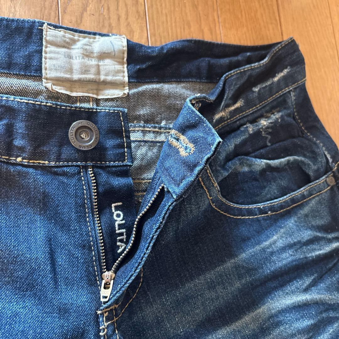 ロリータジーンズ　デニム　パンツ　奈良美智さんコラボ　希少　Мサイズ