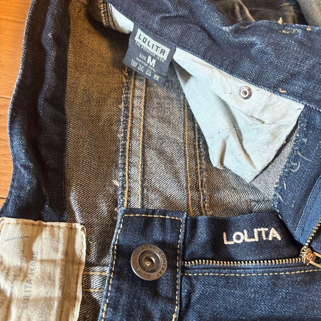 ロリータジーンズ　デニム　パンツ　奈良美智さんコラボ　希少　Мサイズ