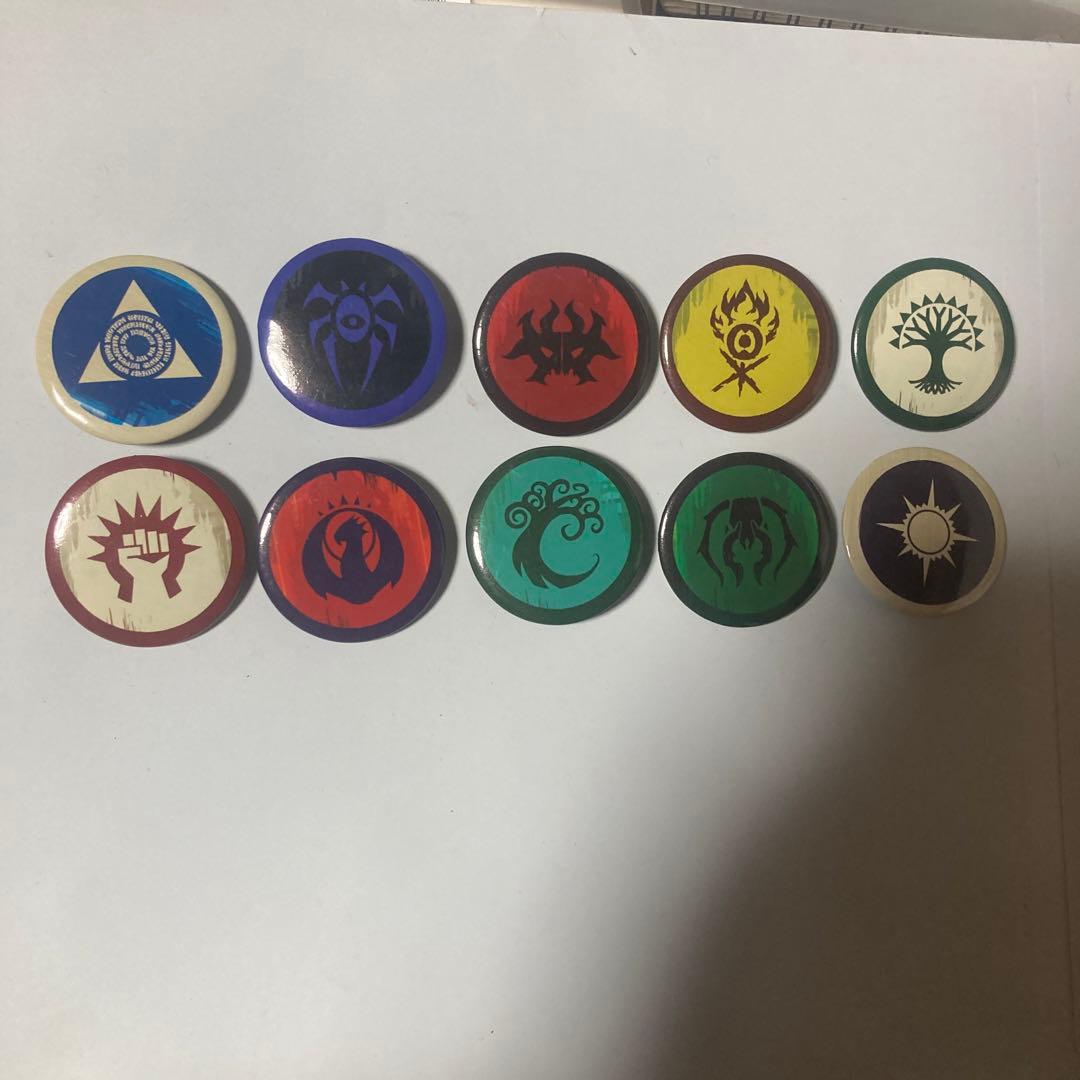 MTG ラヴニカ ギルドシンボル缶バッジ 10個セット