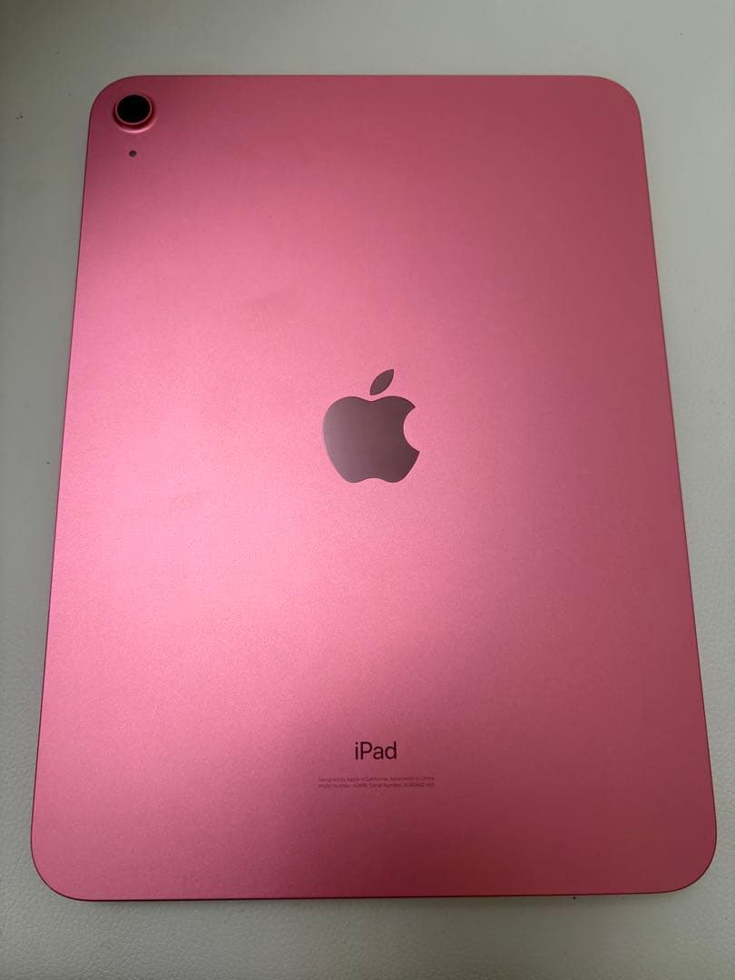 iPad (第10世代)本体 ピンク wifiモデル