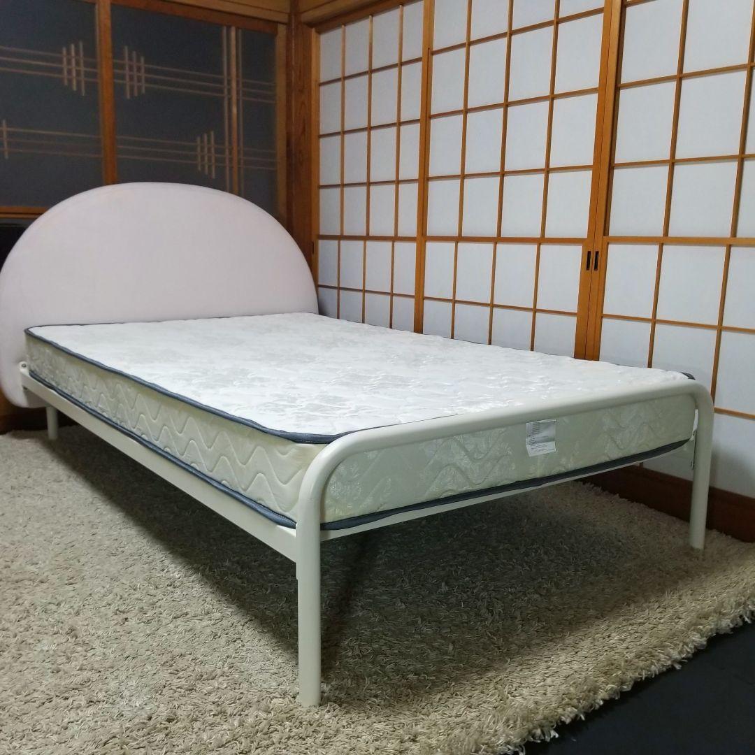 Francfranc フランフラン　セミダブルベッド　マットレス付