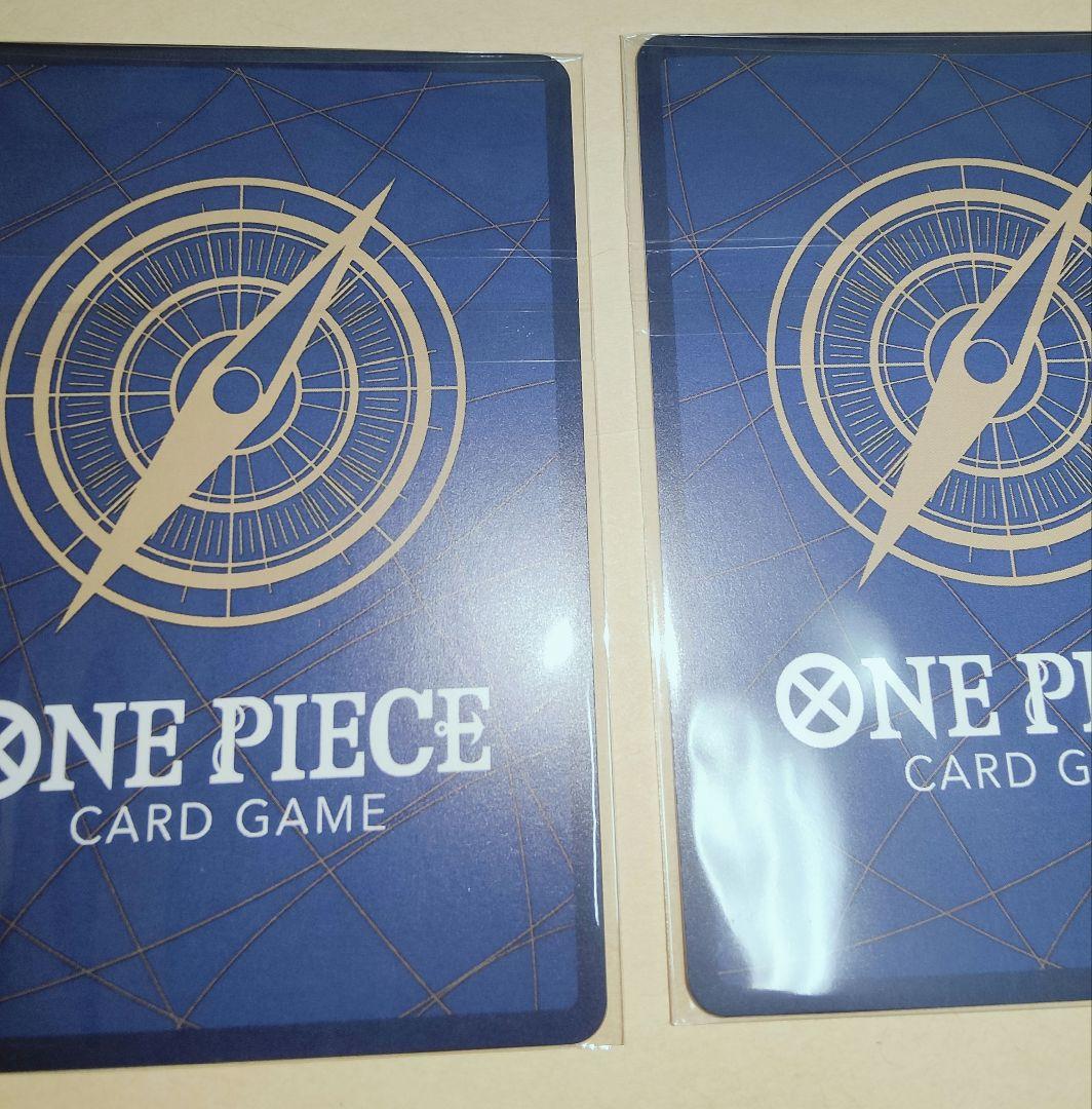 2枚 P-001 モンキー・D・ルフィ パラレルイラスト版　新品未開封
