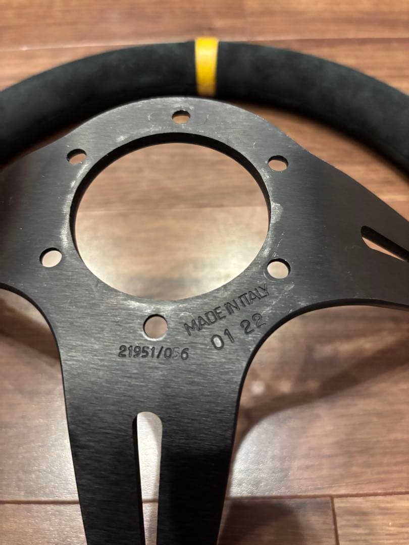 正規品Sabelt スエード ステアリング 本体Φ340 ディープ95mm