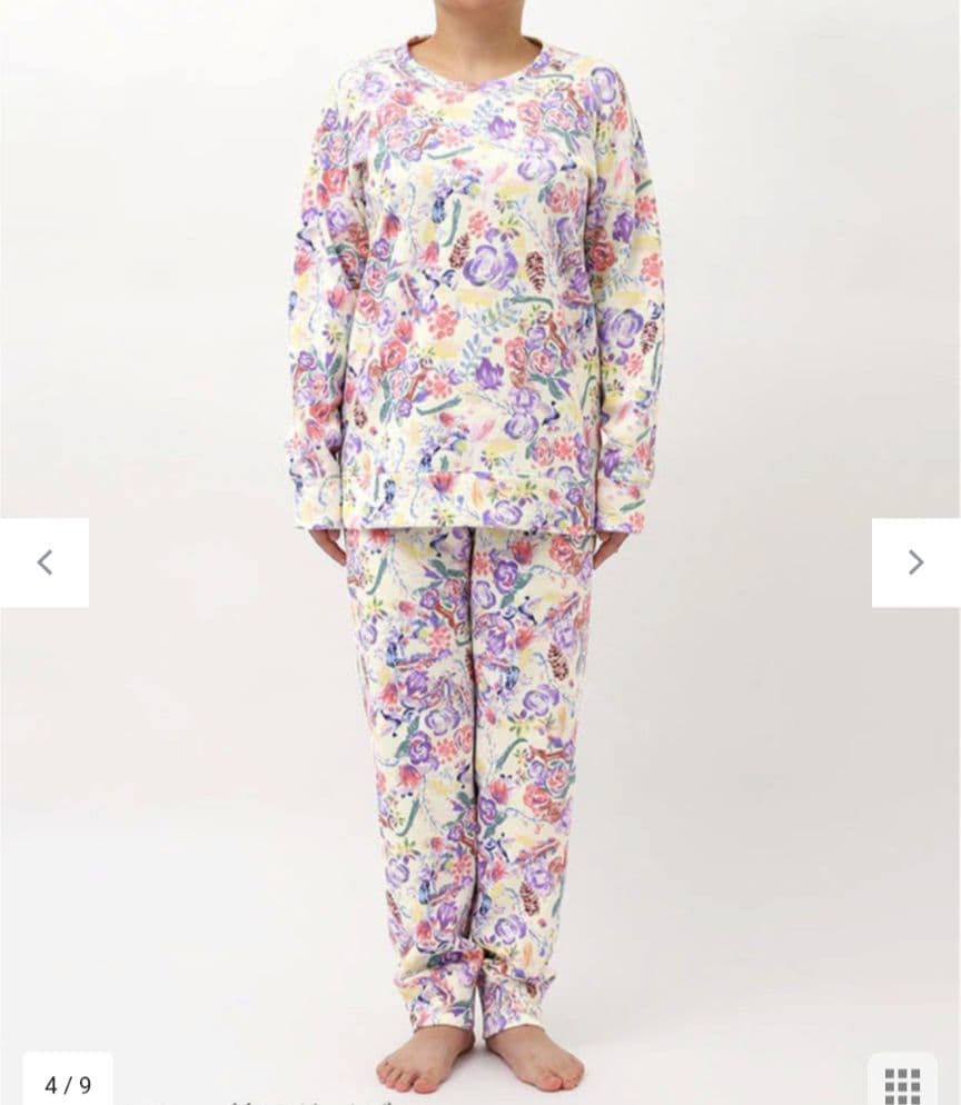 新品タグ付き ツモリチサト パジャマ ルームウェア 裏起毛 LL