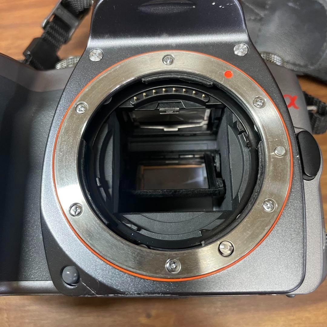 【稼働品】SONY α100本体＋望遠＆マクロ対応レンズ3本