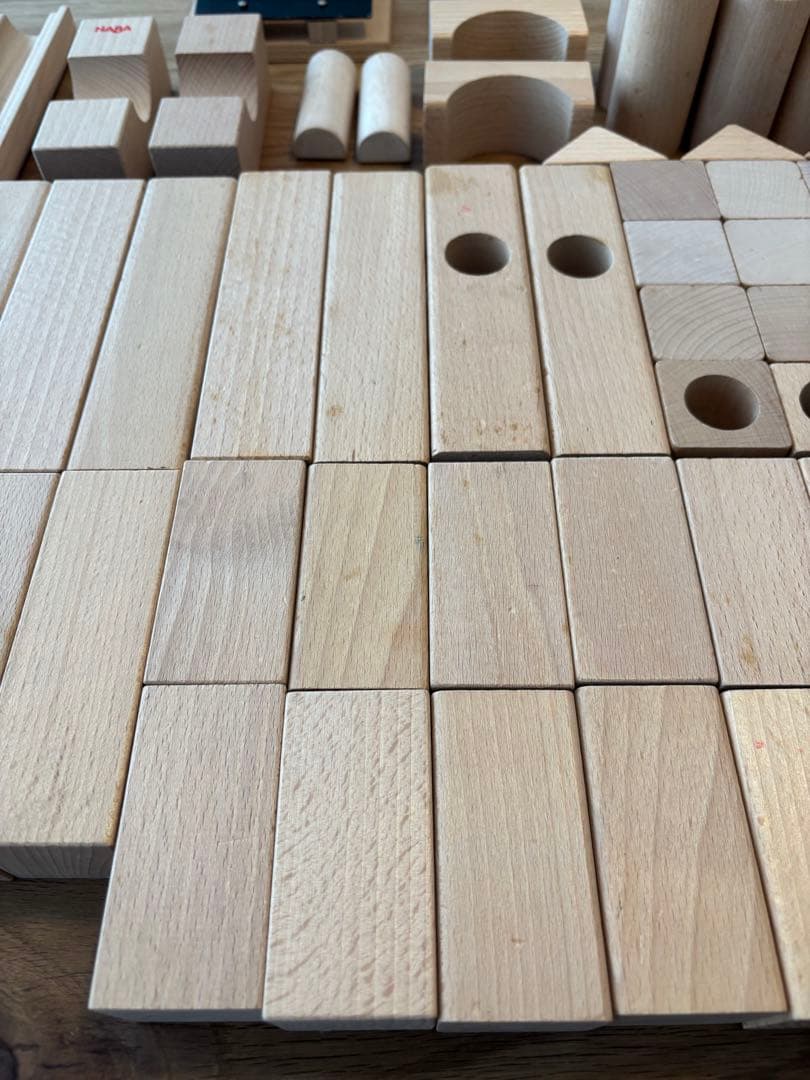 かおる様　【HABA クーゲルバーン 】 木製積み木　89ピース