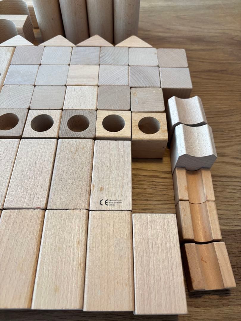 かおる様　【HABA クーゲルバーン 】 木製積み木　89ピース