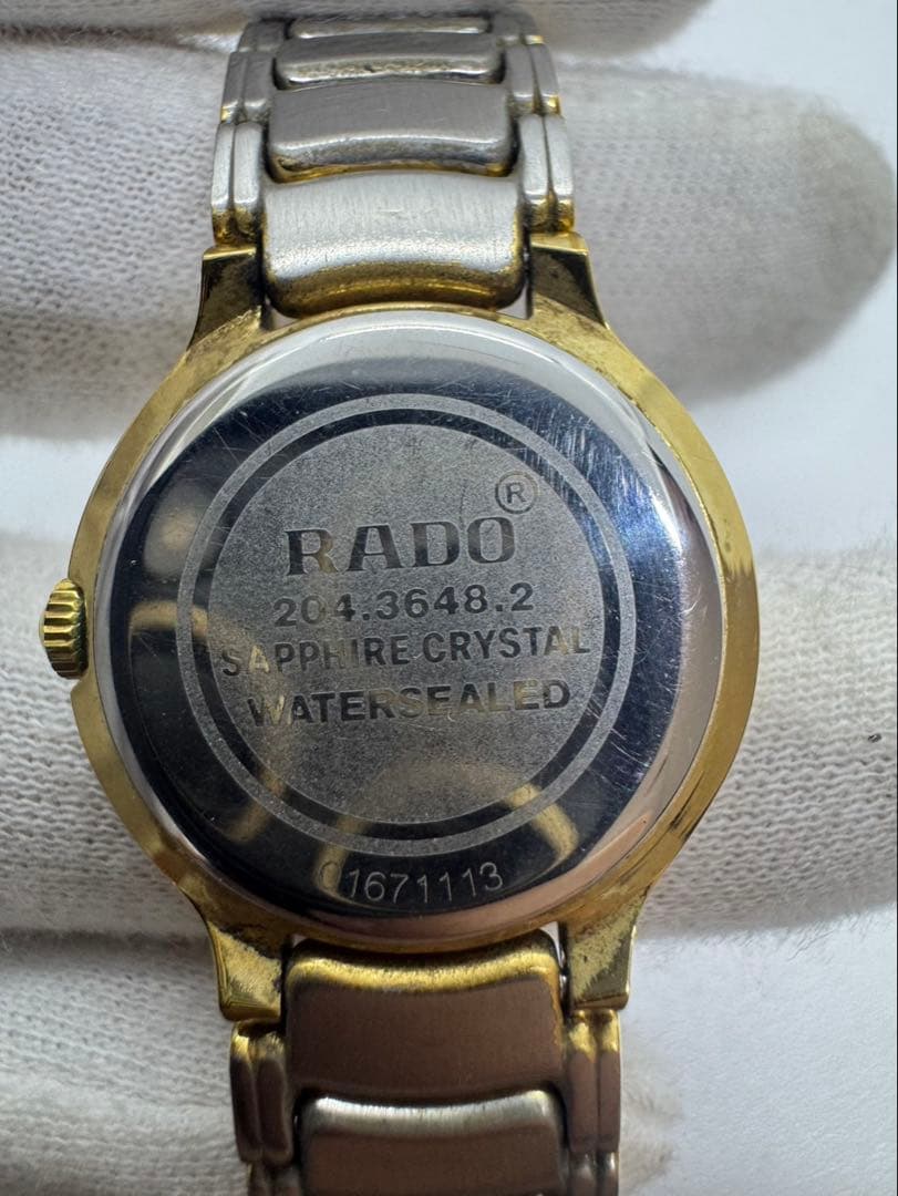 ラドー FLORENCE ゴールドブレス 腕時計