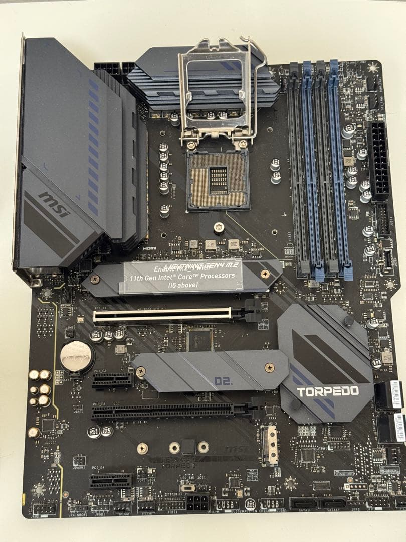 MSI Z590マザー + CPU + メモリ + グラボ + 電源セット！！