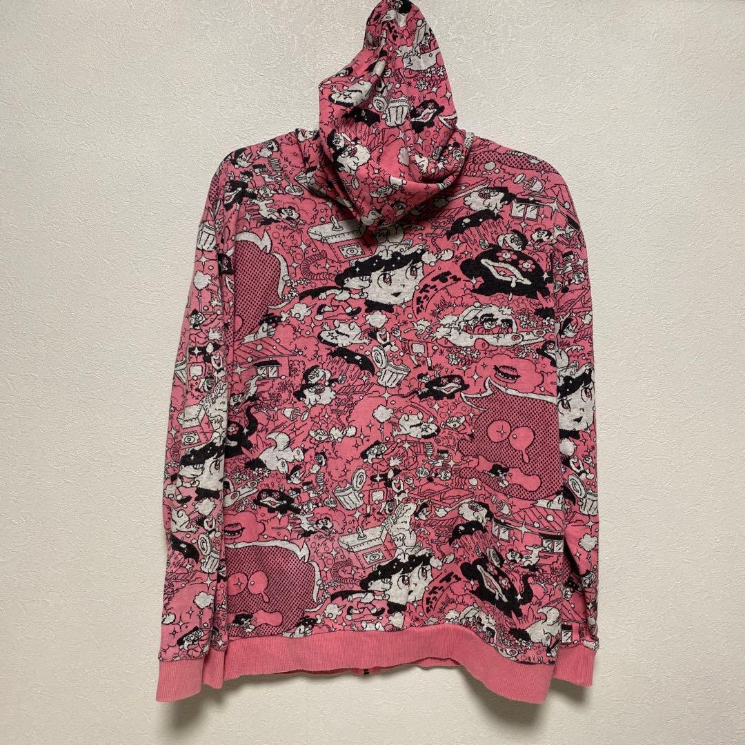 Nenet×タナカカツキ ネネット ジップアップパーカー